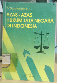 Image of Azas-azas hukum tata negara di Indonesia