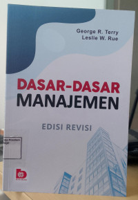Image of Dasar-dasar manajemen