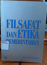 Image of Filsafat dan Etika Pemerintahan