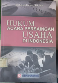 Image of Hukum acara persaingan usaha di Indonesia
