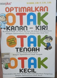 Image of Optimalkan otak kanan-kiri, otak tengah, otak kecil