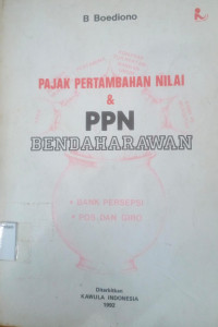 Image of Pajak pertambahan nilai dan PPN bendaharawan