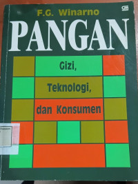 Image of Pangan: gizi, teknologi dan konsumen