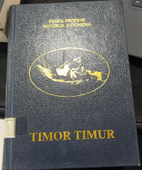 Image of Profil provinsi Republik Indonesia: Timor Timur