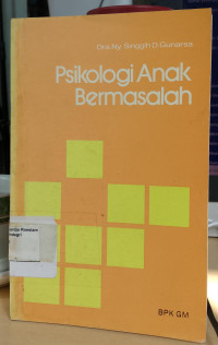 Image of Psikologi anak bermasalah