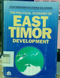 Image of The political economy of East Timor Development